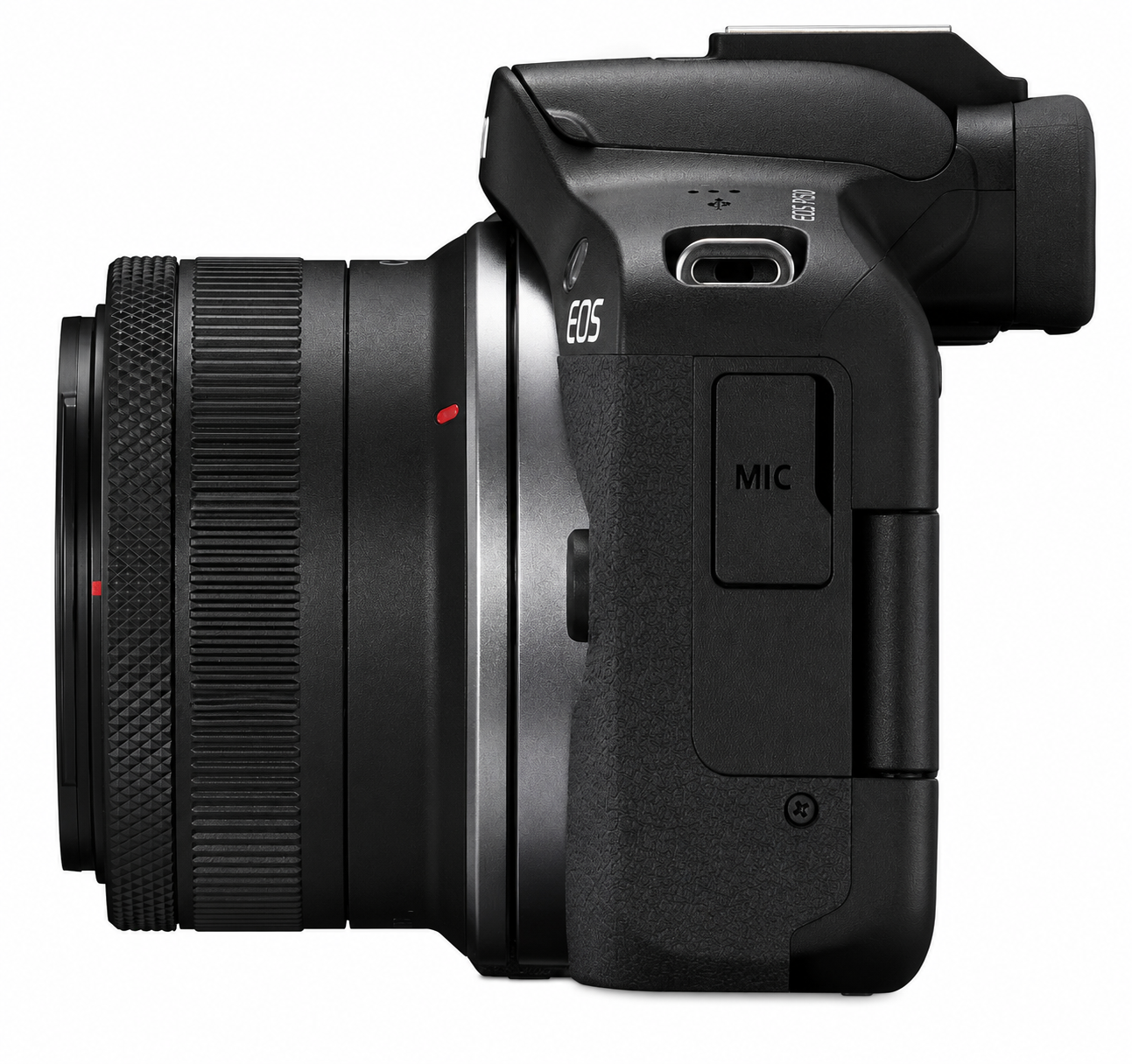 Canon EOS R50 Mirrorless Camera RF-S18-45mm F4.5-6.3 is STM Lens Kit, 24.2 Megapixel CMOS (APS-C) Sensor, 4K Video, Vlogging, Content Creation, Photography, Digital Camera, Black
