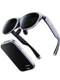 Rokid AR Max 2 Glasses (No 3DoF), AR Spatial, 300" 120Hz Ultra-HD Steam Deck, ROG, Mac, PC, Android & iOS Wearable