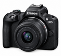 Canon EOS R50 Mirrorless Camera RF-S18-45mm F4.5-6.3 is STM Lens Kit, 24.2 Megapixel CMOS (APS-C) Sensor, 4K Video, Vlogging, Content Creation, Photography, Digital Camera, Black