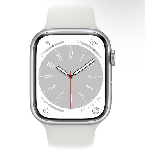 Apple Watch Series 8 [GPS + Cellular 41 mm] with Starlight Sport Band S/M