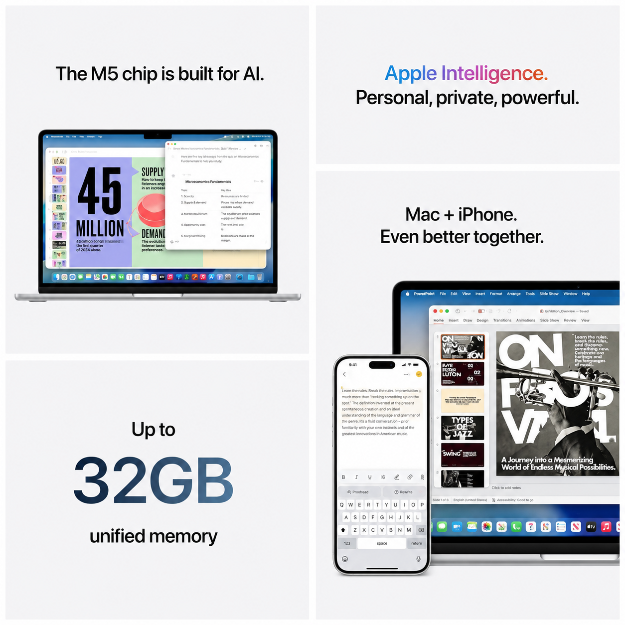 Apple (2026)MacBook Air 13-inch Laptop with M5 chip: Built for AI, 13.6-inch Liquid Retina Display, 16GB Unified Memory