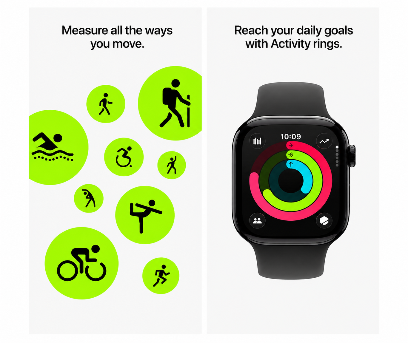 Apple Watch Series 11 [GPS 42mm] Smartwatch , Water Resistant Light Blush Sport Band - S/M