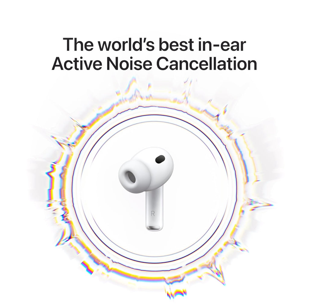 Apple AirPods Pro 3 Wireless Earbuds with Active Noise Cancellation