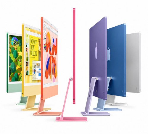 Apple 2024 iMac All-in-One Desktop Computer with M4 chip with 8-core CPU and 8-core GPU: Built for Apple Intelligence, 24-inch Retina Display, 16GB Unified Memory