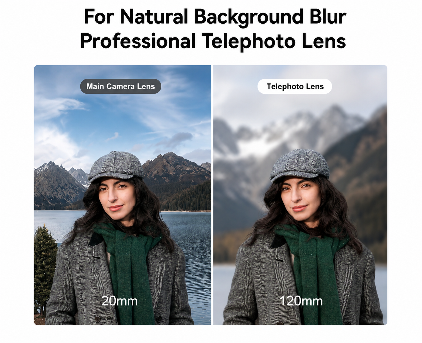 Insta360 Luna Ultra - 8K Vlogging Camera with Dual Leica Lenses, 12× Zoom, 1" Sensor, Detachable 2" Touchscreen,