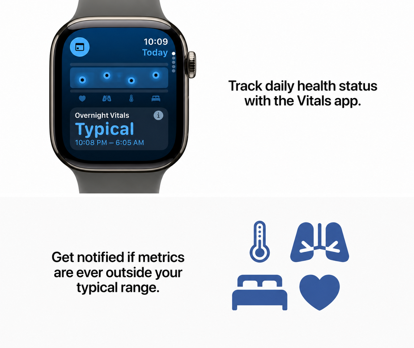 Apple Watch Series 11 [GPS 42mm] Smartwatch , Water Resistant Light Blush Sport Band - S/M